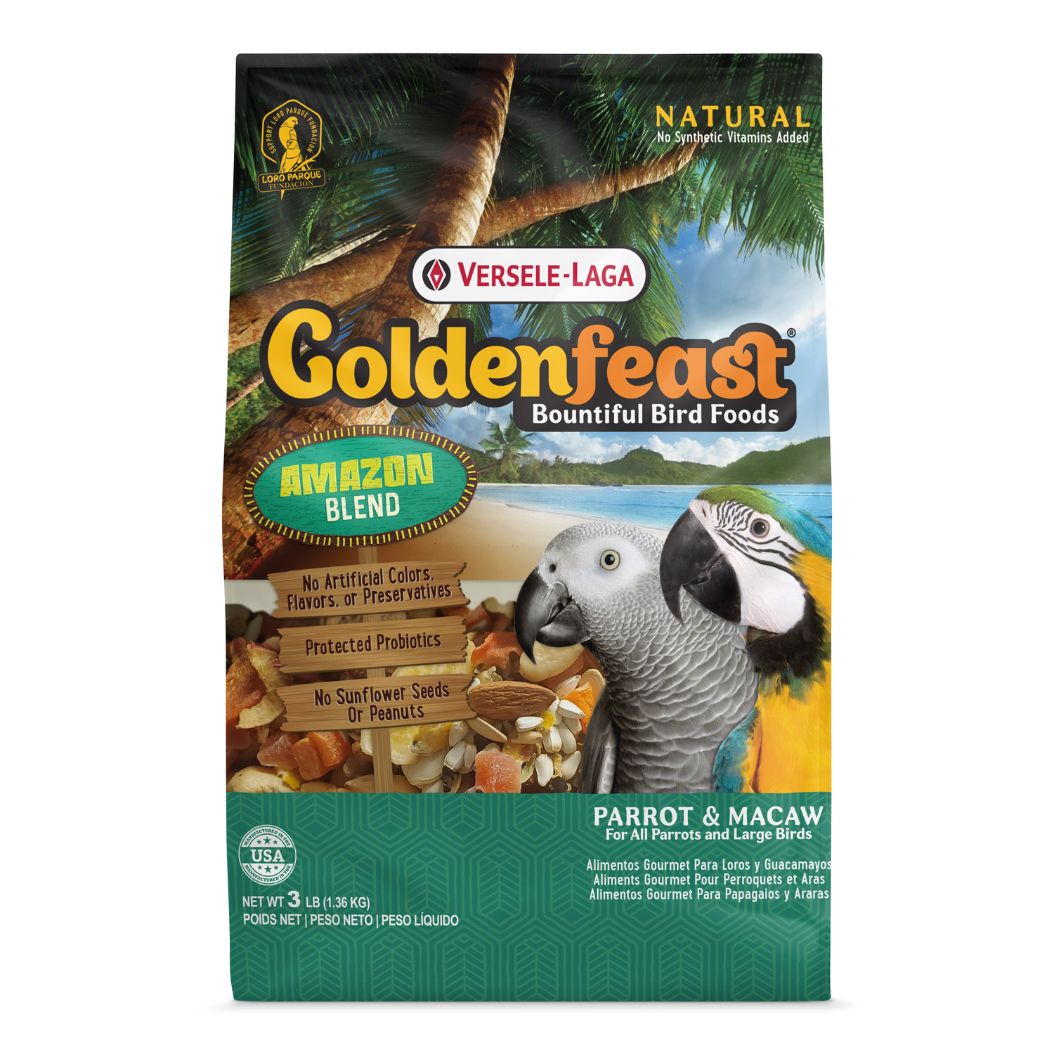 VL Goldenfeast Amazon Blend, 3 lb Bag